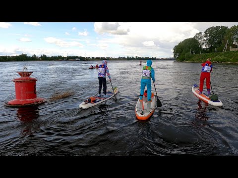 Видео: Петровский гребной марафон на SUP 2023