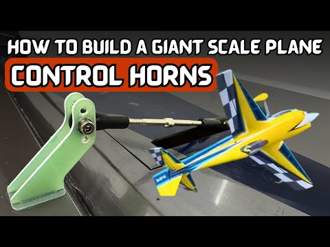 Видео: Как установить кабанчики управления — серия «Сборка гигантского радиоуправляемого самолёта» (Эпиз...