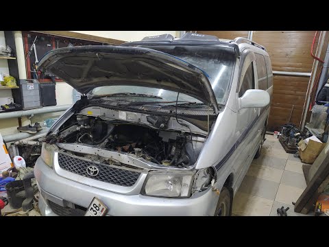 Видео: toyota hiace regius. один из самых неудачных японских авто в ремонте. 1kz дизель