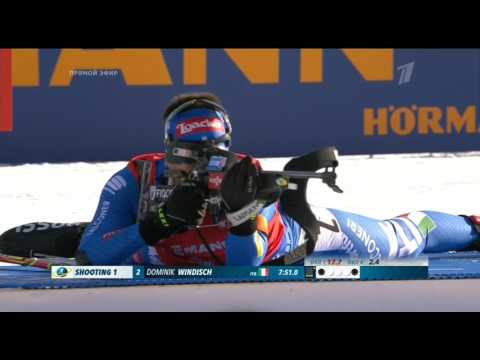 Видео: Биатлон ЧМ 2017 Мужчины Спринт 10 км 11.02.2017.