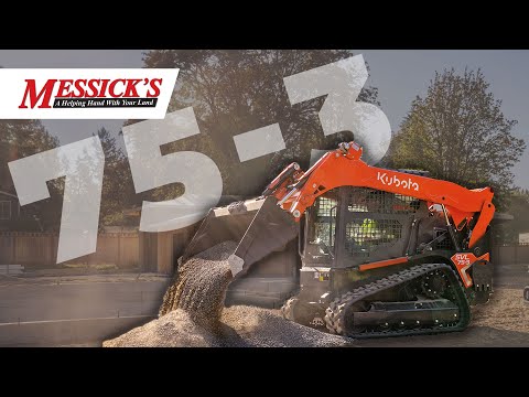 Видео: *Новый* Компактный гусеничный погрузчик Kubota SVL 75-3