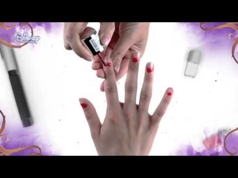 Видео: Нейл арт за нокти - Иви от "Наследниците". Само по Дисни Чанъл!