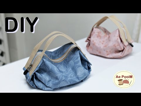 Видео: Симпатичная сумочка, которую сделать проще, чем вы думаете
