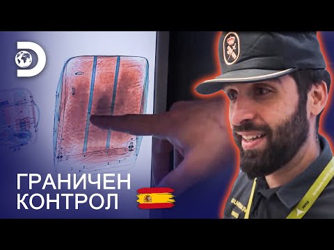 Видео: Пътник ли е прекарал подозрителни стоки? | Граничен контрол: Испания