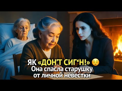 Видео: 🔥 «НЕ ПОДПИСЫВАЙ!» Она СПАСЛА старушку от ХИЩНОЙ невестки… Что случилось дальше — шокирует 💔