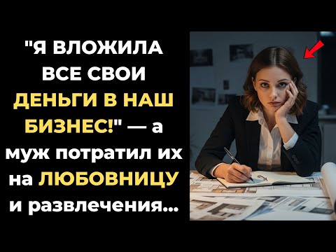 Видео: Жена работала на него даром, а он тратил деньги на любовницу. Финал шокирует