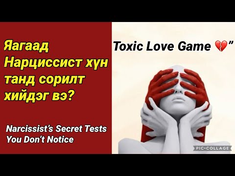 Видео: Яагаад Нарциссист хүн найз охин хөвгүүнээ соридог вэ? Why Narcissists Test Their Partners