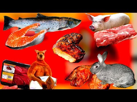 Видео: Виды мяса, какие виды мяса вредны, а какие нет