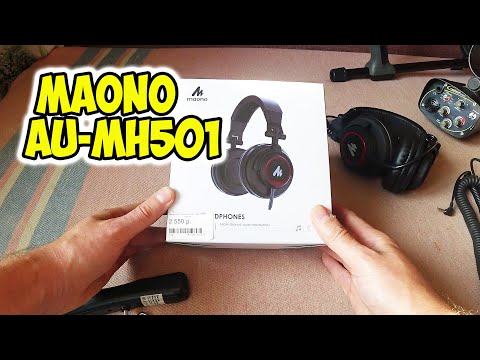 Видео: Проводные наушники для металлоискателя Maono AU MH501