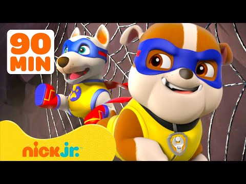 Видео: Щенячий патруль | Самые героические спасения PAW Patrol с Рубблом! 💥 90 минут | Nick Jr. Cyrillic