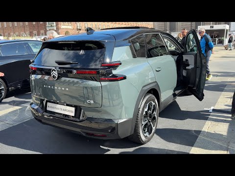 Видео: Новый CITROEN C5 AIRCROSS 2026 года — потрясающий ЗЕЛЕНЫЙ цвет на солнце, информационно-развлекат...