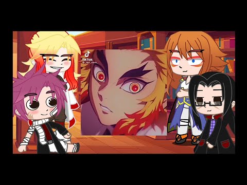 Видео: Реакция Магов огня друг на друга#2/4||Gacha life||~Ренгоку~