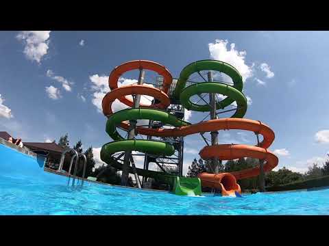 Видео: 26.07.2021 мини-обзор аквапарка осьминожек г. Ростов на дону.