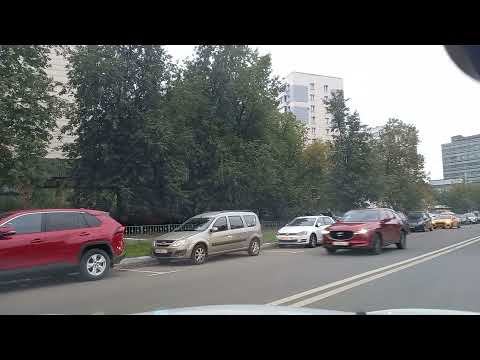 Видео: Вариант экзаменационного маршрута Соколиная гора МРЭО на Вернисажной1а