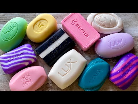 Видео: ASMR Soap cutting | Soap Carving|Резка мыла  | ASMR