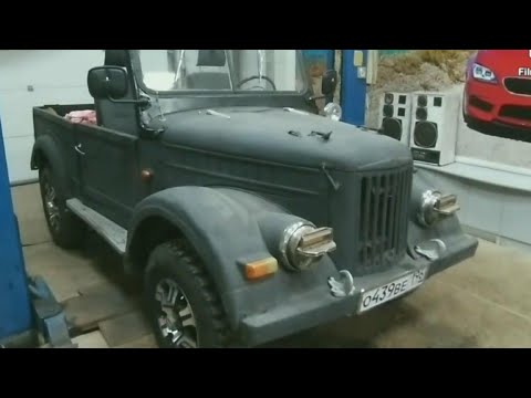 Видео: покраска газ-69, меняем внешность.