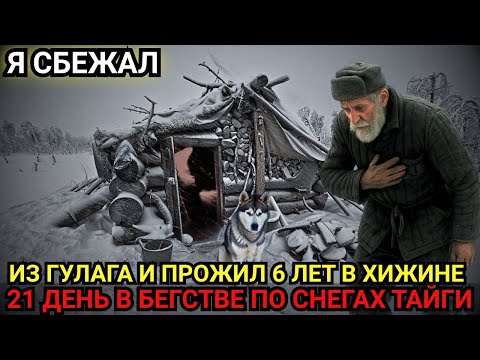 Видео: 21 ДЕНЬ при -53°C: Побег из ГУЛАГа и 6 ЛЕТ ОДИНОЧЕСТВА в Тайге | Реальная история Егеря