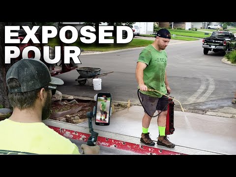 Видео: Полный процесс заливки открытого ячеистого бетона