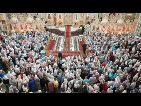 Видео: Ой зійшла зоря. Праздник Почаевской иконы Божией Матери. 05.08.2017. Преображенский Собор