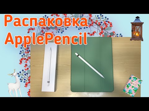 Видео: Распаковка Apple Pencil / Apple / Apple Pen / Эпл Пен