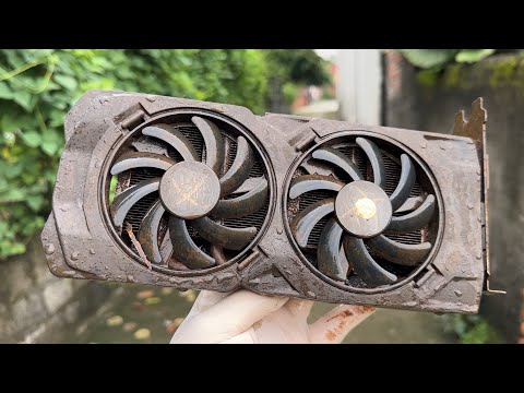 Видео: Подобрал со свалки VGA ＲＴＸ 570 | Восстановленный и отремонтированный работает или нет?