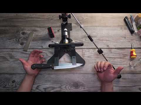 Видео: Заточка кухонного универсала или простенький японец