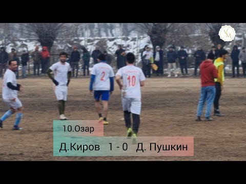 Видео: Футбол Д.Киров vs Д.Пушкин Таджикистан (Хамадони)
