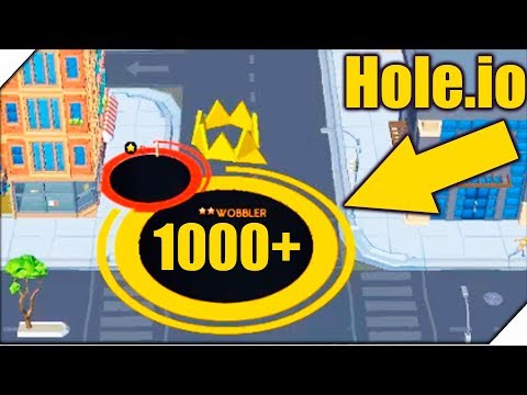 Видео: МОЯ ДЫРКА БОЛЬШЕ ВСЕХ - Игра Hole io рекорд. Новая io Игра hole.io