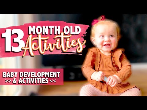 Видео: РАЗВИТИЕ РЕБЁНКА В 13 МЕСЯЦЕВ | Занятия для малышей | Как играть с малышом | Семья Карнахан