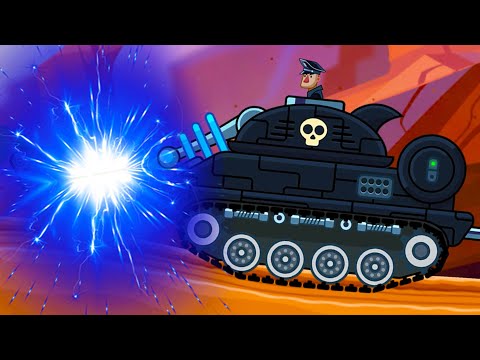 Видео: Эффектные Танки в Хилс оф Стил #62 Новое Обновление. Тачдаун. Тестирую ВСЕ танки на Машинки Кида