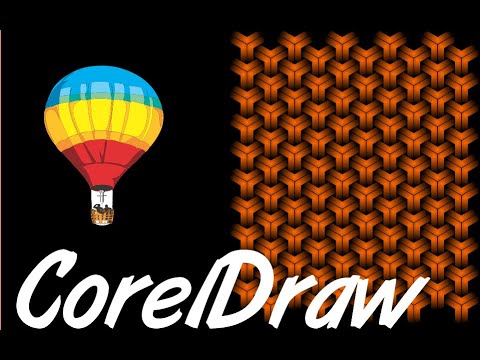 Видео: Советы и рекомендации по Corel Draw Начните с 3 шестисторонних многоугольников, чтобы создать это
