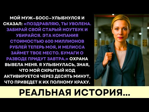 Видео: Муж-CEO Уволил Меня Ради Любовницы — Но Мой Секретный Код Разрушил Его Империю На 800 млн ₽