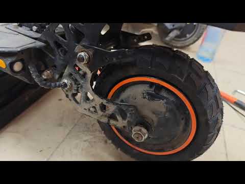 Видео: замена задней покрышки kugoo-kirin m5 pro