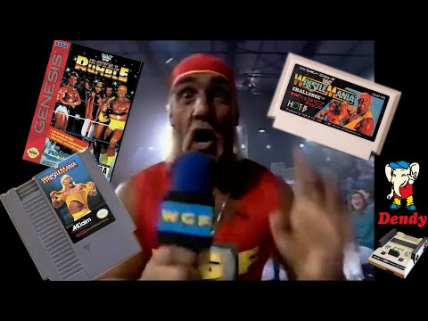 Видео: Халк Хоган 8  и 16 bit - Вспоминаем Легенду!!!