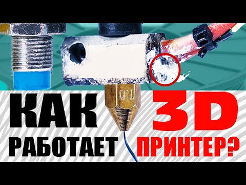 Видео: Как работает 3D-принтер? Просто и в деталях.