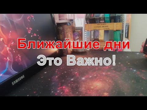 Видео: Это Важно! Что Вас Ждёт в Ближайшие Дни? #Прогноз #tarot