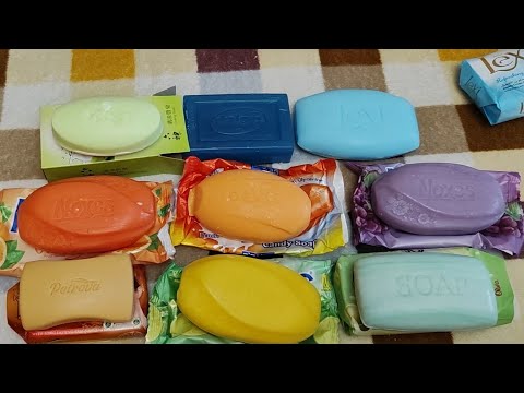 Видео: Распаковка мыла.😍 Мои разноцветные вкусняшки🤩❤️💛💚💙💜🤍. #asmrsoap #soap #асмр #асмрмыло #мыло