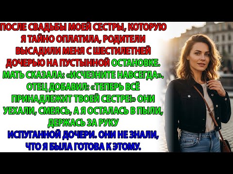 Видео: После роскошной свадьбы моей сестры, которую я тайно оплатила, мои родители сказали мне_ «Давай мы