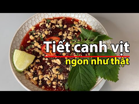 Видео: Кровяная колбаса из утки, такая же вкусная, как настоящая, но безопаснее