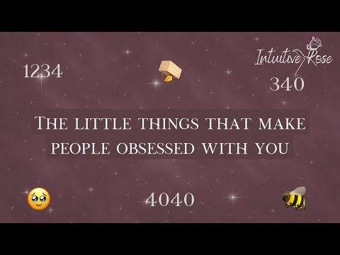 Видео: ЧТО ЗАСТАВЛЯЕТ ЛЮДЕЙ ТАЙНО БЫТЬ ОДЕРЖИМЫМИ ТОБОЙ🥹🪤🐝🌹✨