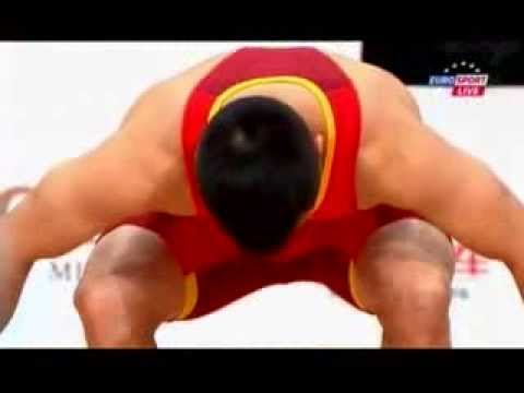 Видео: Мужчины 56 кг Рывок ЧМ-2013