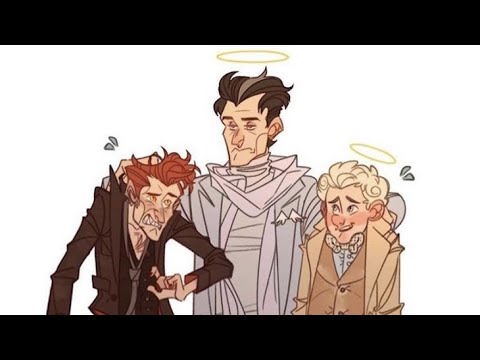 Видео: "Благие знамения" комиксы