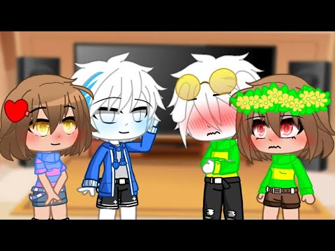 Видео: •Undertale реакция на Lovedtale• || °3 часть° || Gacha Club ✨