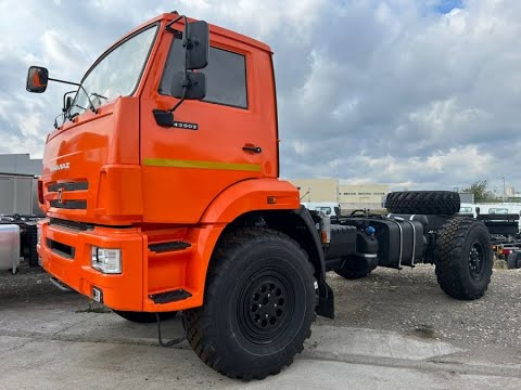 Видео: КАМАЗ-43502 под маслостанцию.#