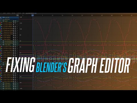 Видео: Исправление редактора графиков в Blender: советы по переносу анимации из Maya в Blender
