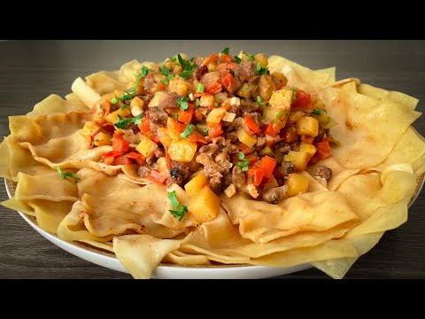 Видео: Боже как это вкусно! Это блюдо называют ещё ИНДИЙСКИЕ МАНТЫ 😋 Сытное блюдо для большой семьи🔥