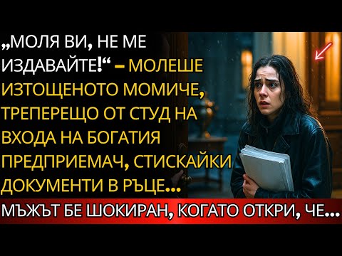 Видео: „Моля те, не казвай, че съм тук!“ – прошепна момичето, скрито зад вратата на имението.