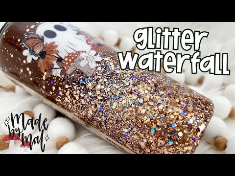 Видео: Виниловая пленка для конусного стакана + руководство по созданию блестящего водопада