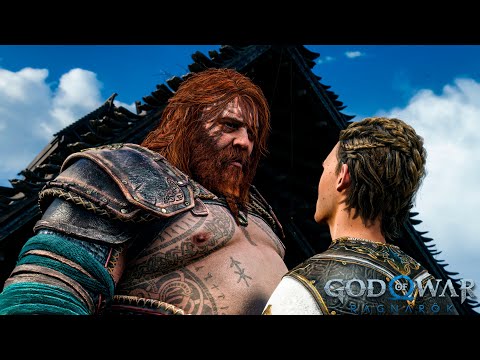 Видео: Атрей против Хеймдалля 💥 God of War: Ragnarok 🏆 [4K] Бог войны: Рагнарёк
