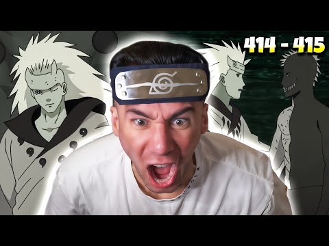 Видео: ШЕСТЬ ПУТЕЙ МАДАРА!! Реакция на Naruto Shippuden: Эп. 414, 415